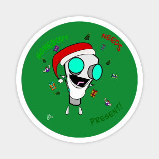 Santa Gir Magnet